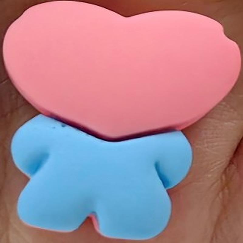 Personalized diy patch prop jewelry, three-dimensional simulation cream glue, foreign trade material hair tie 7569