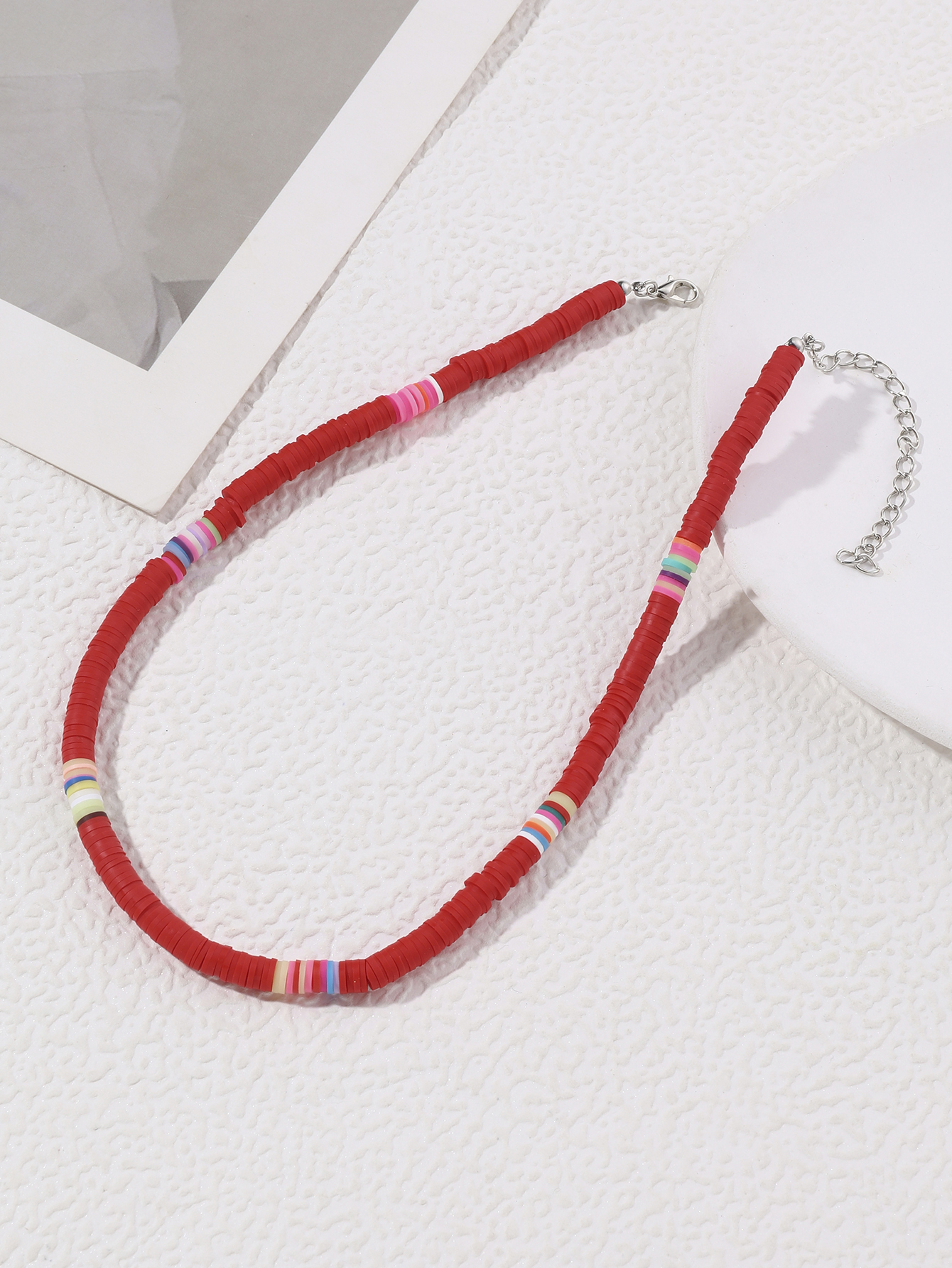 波西米亚/简约手工串软陶片/夏威夷度假风细节图