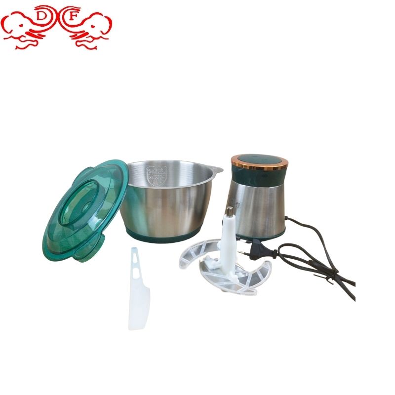 DF99943 Meat grinder, household electric stainless steel filling, vegetable mincing, meat mincing machine, garlic and chili food processor, DF Trading house Specification image