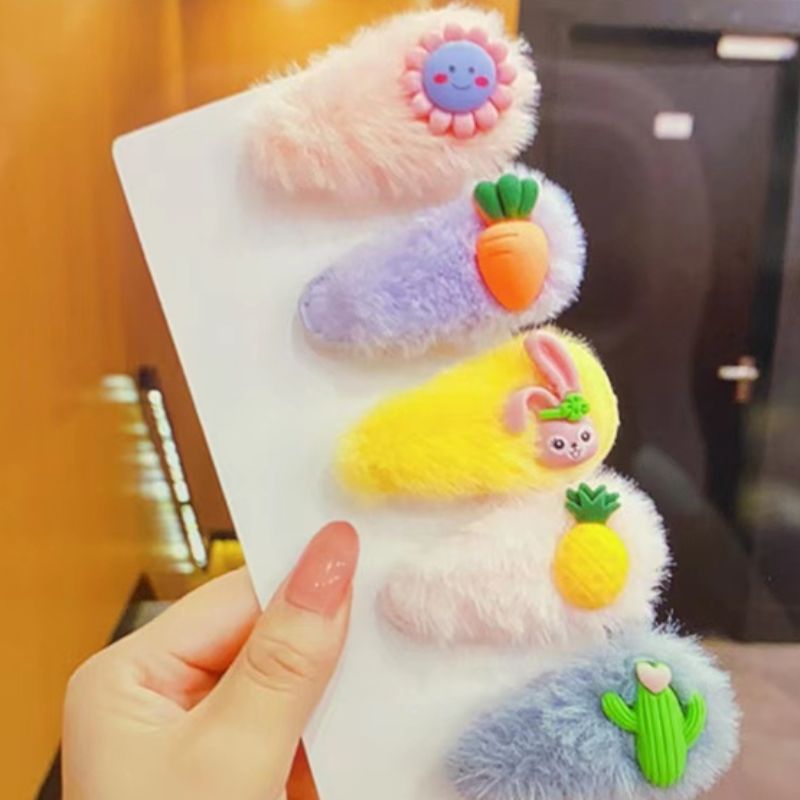 儿童发夹，套装，边夹夸张宽边女珍珠绒布发带气质时尚新款纯色发饰厂家批发发箍2023