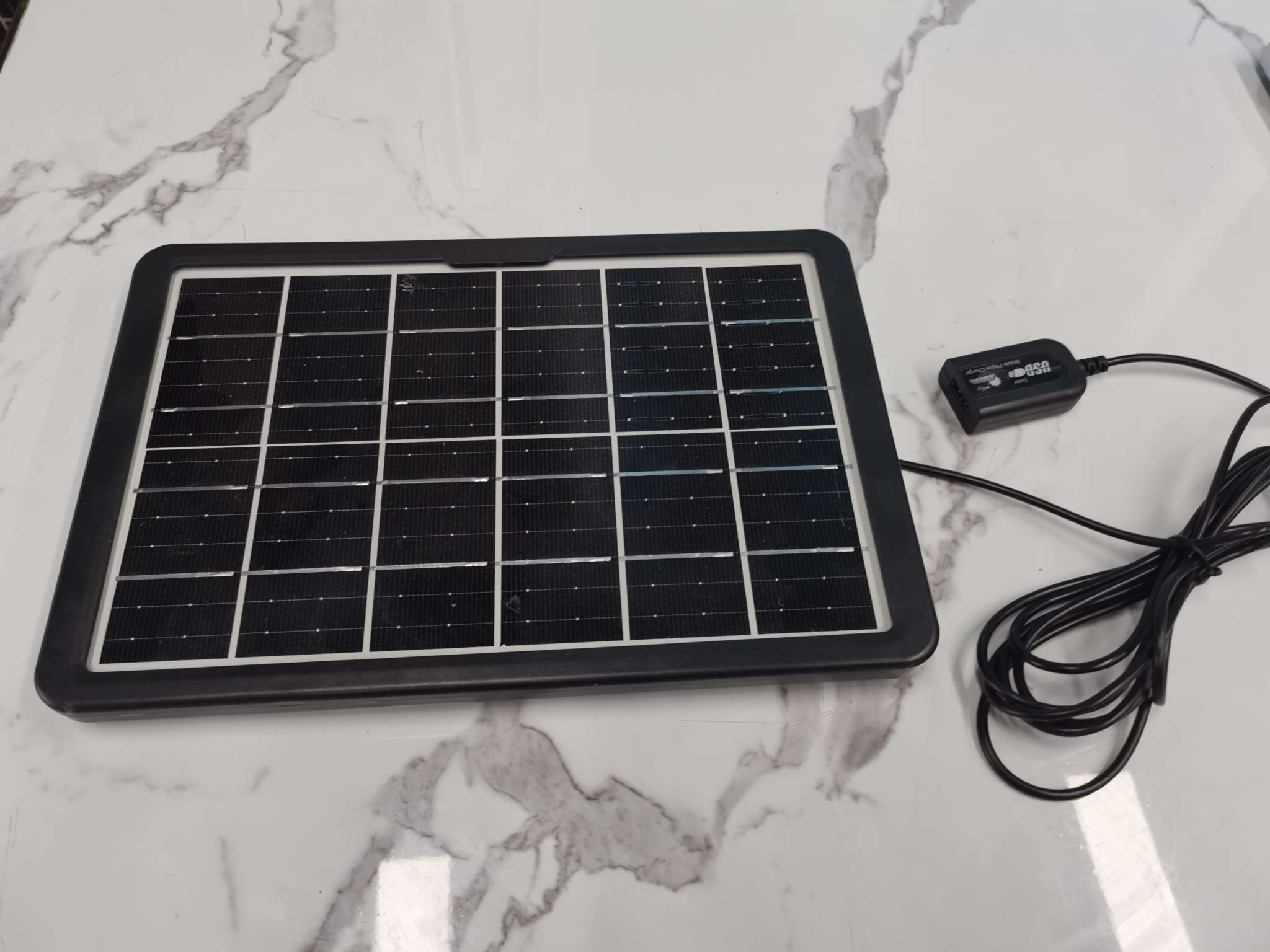 工厂直销太阳能电池板3W 摄像头监控太阳能板单晶图