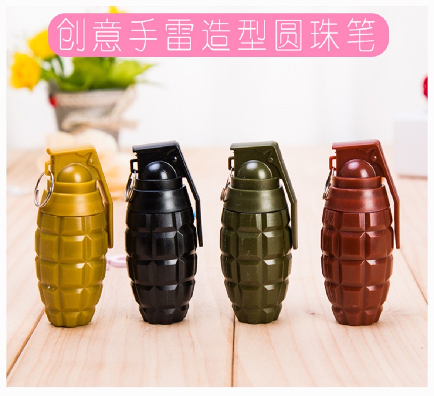 Stationery cross fire weapon styling Throw ballpoint pen Cute retractable pen student bonus