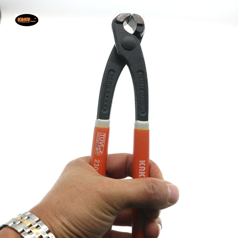 Kaku 9-inch nail-pulling pliers, wire binding pliers, bolt pliers, top cutting pliers, walnut pliers, hardware tools, wire pliers, pliers Specification image