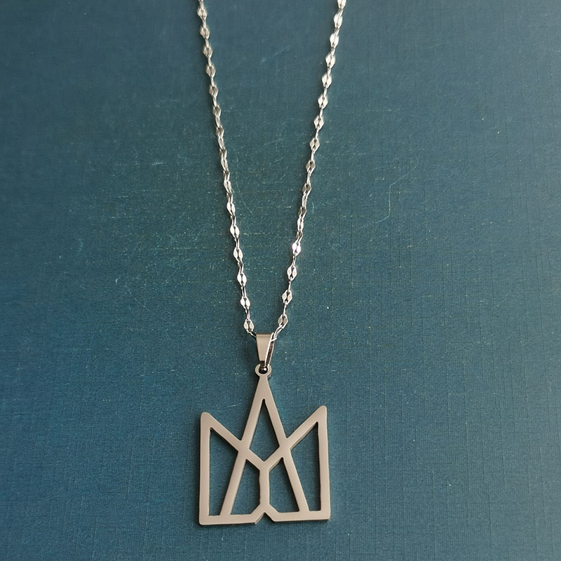 Mayday Huachen Yu's concert LOGO necklace, star logo peripheral support letter pendant detail image 9