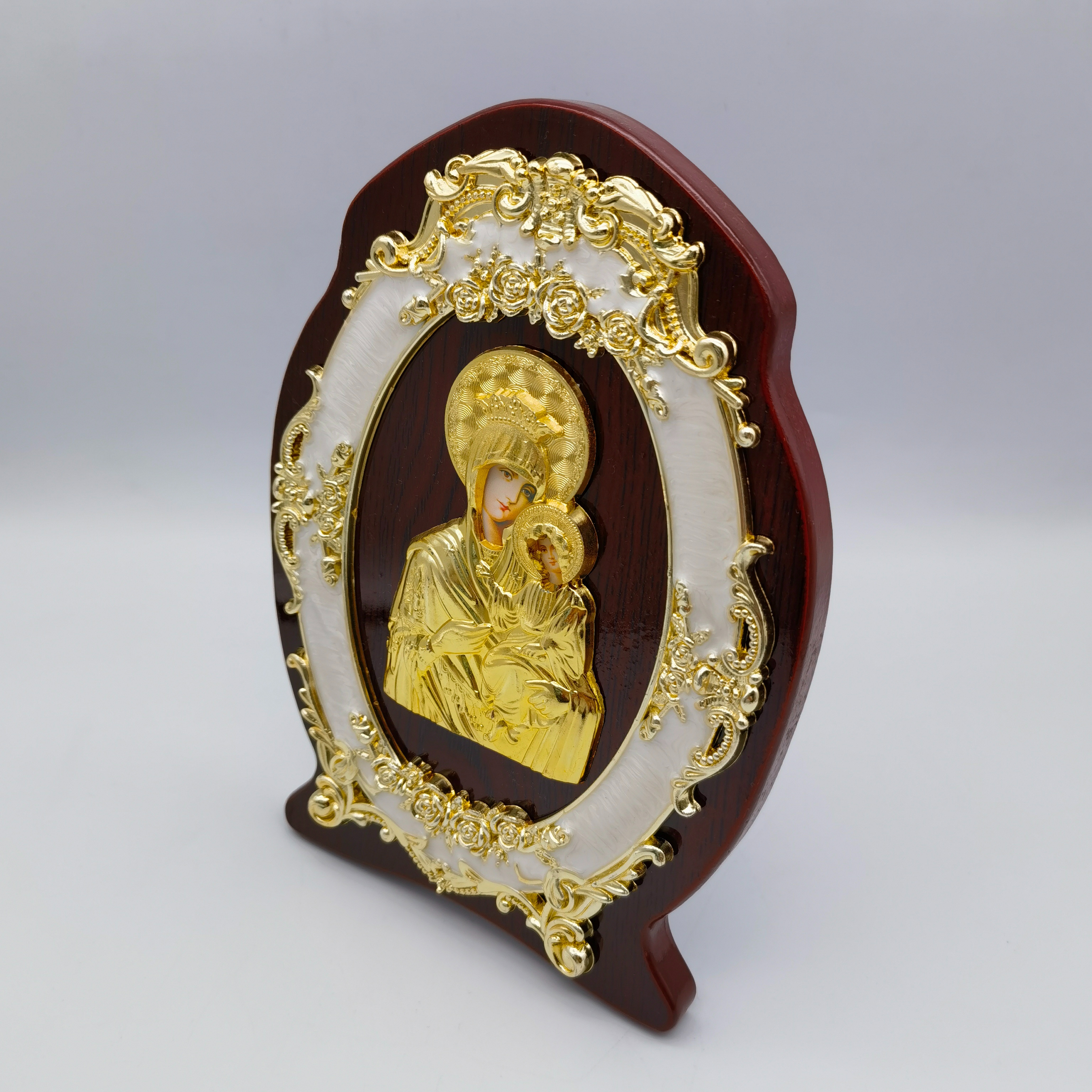 Wooden religious picture frame decoration of Jesus and Mary Application Scenario
