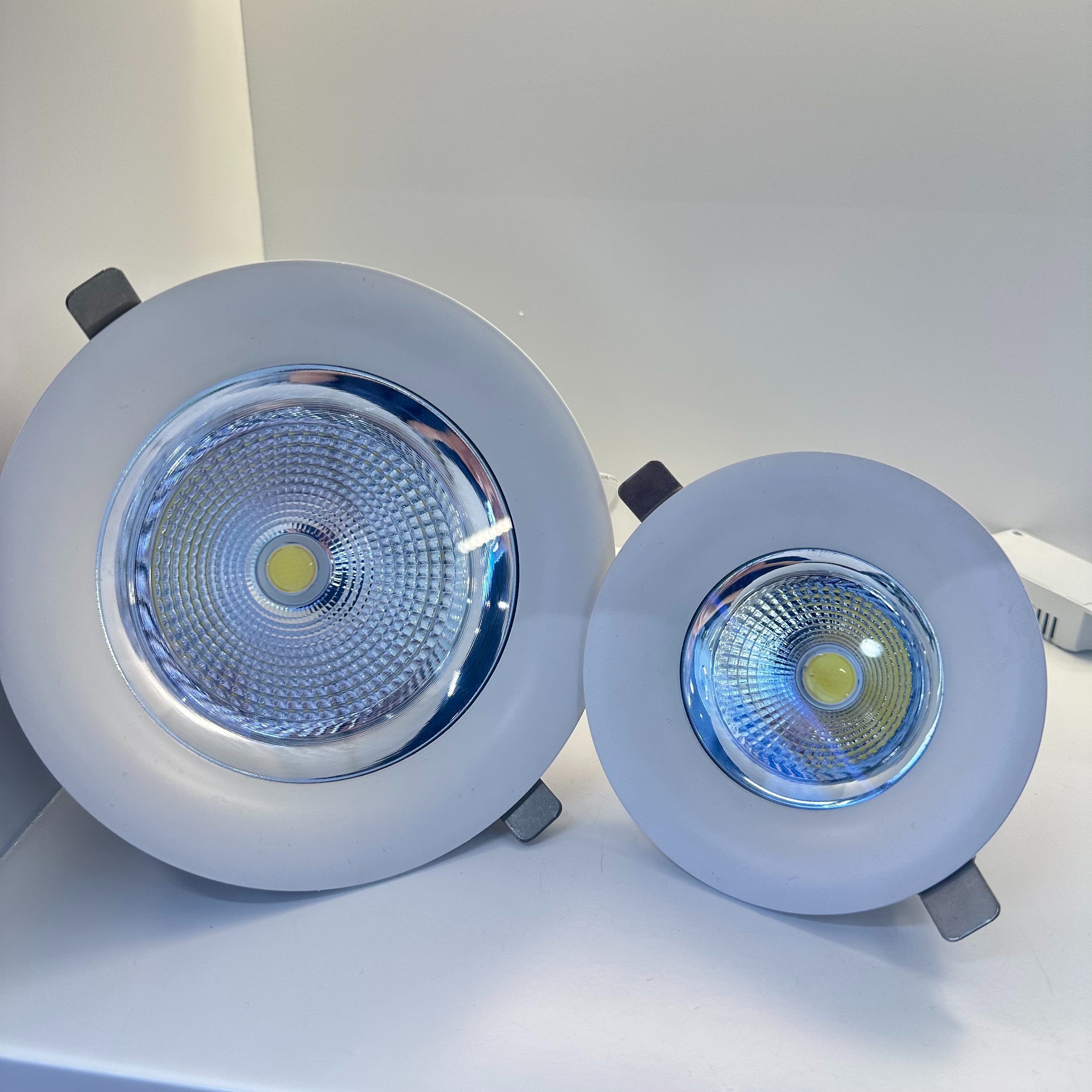 COB downlight LED DOWN LIGHT Silver white reflective matte 3 inches 5 inches 7 inches