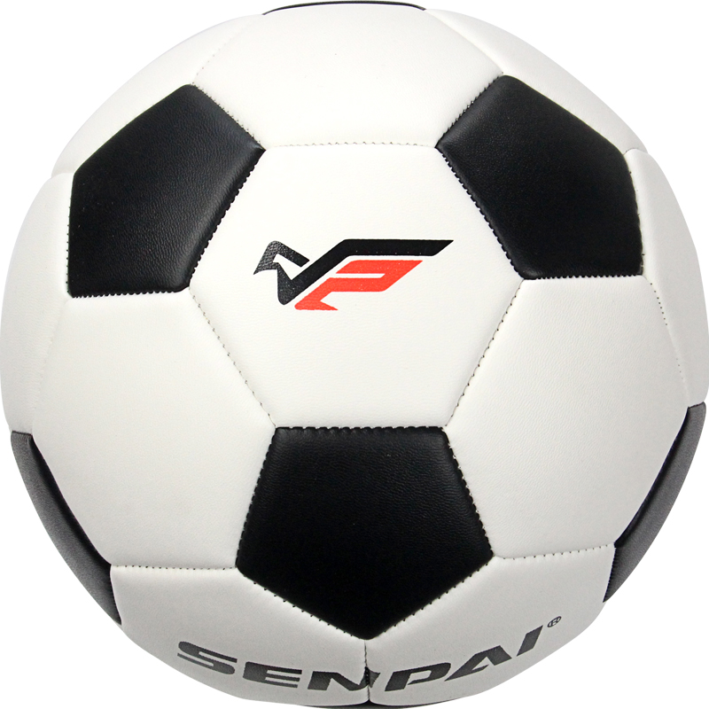 TPU足球/5号足球/机缝足球/成人训练用球白底实物图