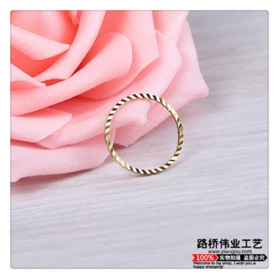Patterned flower rings, irregular-shaped patterned flower ear rings, simple and fashionable ear accessories, necklaces, pendants, decorative items, DIY jewelry, copper accessories thumbnail
