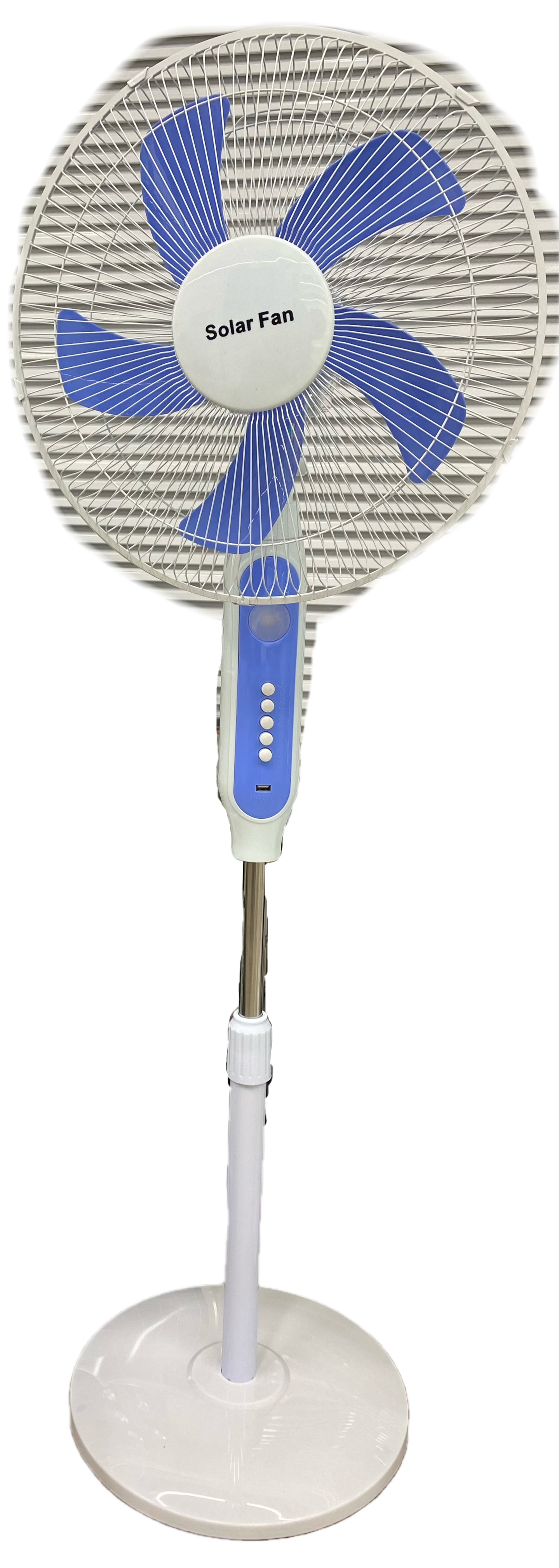 Solar fan T888 25W, white polycrystalline