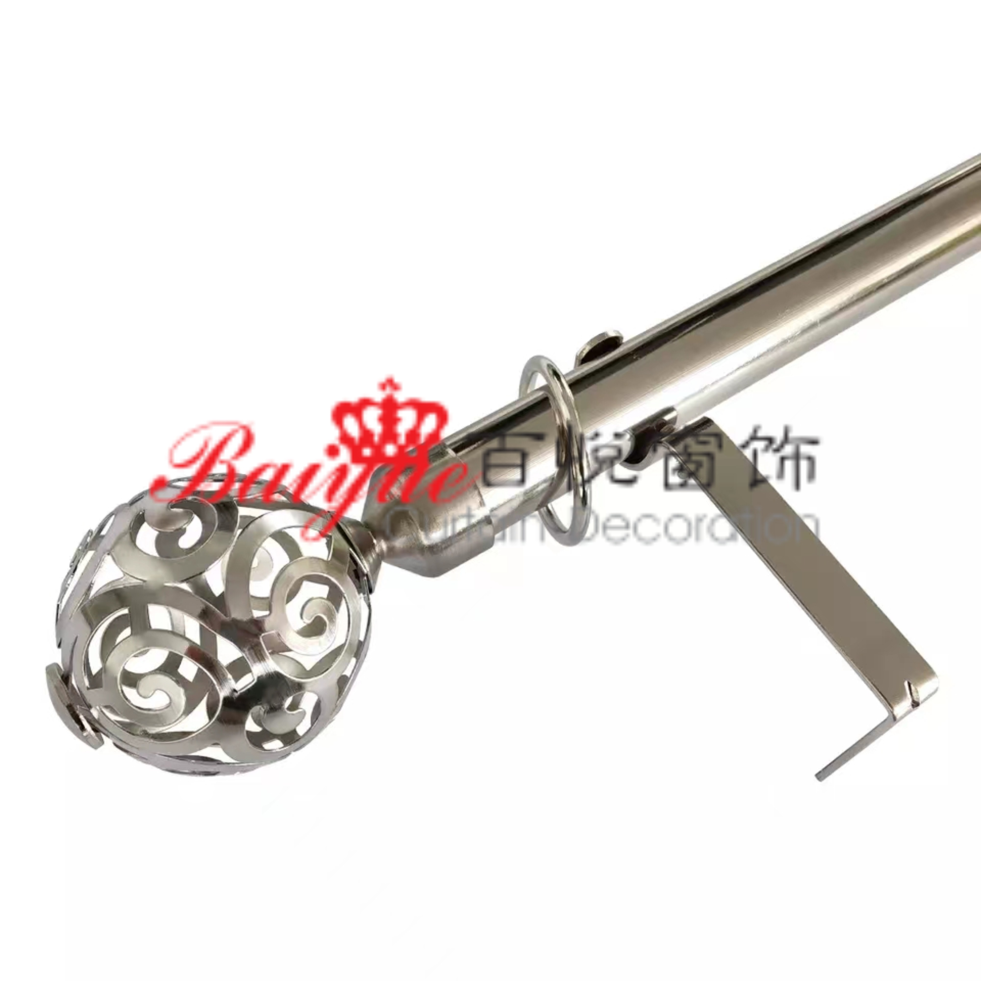 Telescopic 16/19Mm, 25/28Mm Spray, Spray Paint, Electroplated Curtain Rod Roman Rod Track 14