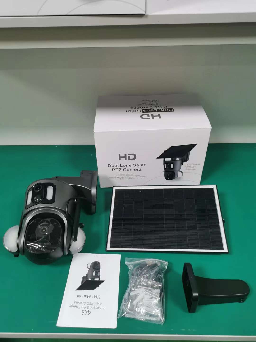 4G Low Power Consumption Of Gun Ball Solar Smatr Ptz Camera Item Picture