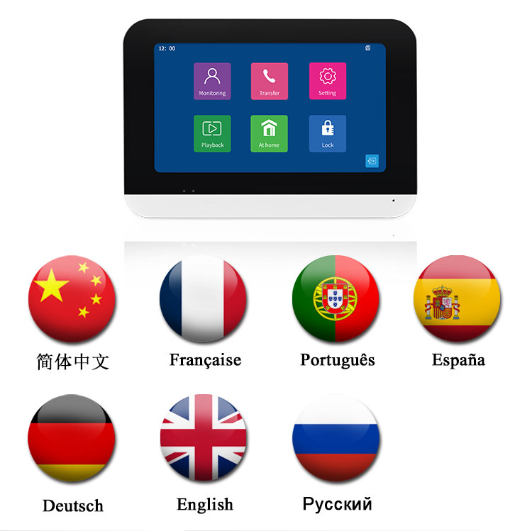 Wifi Video Doorbell Sd Camera Head Specification drawing