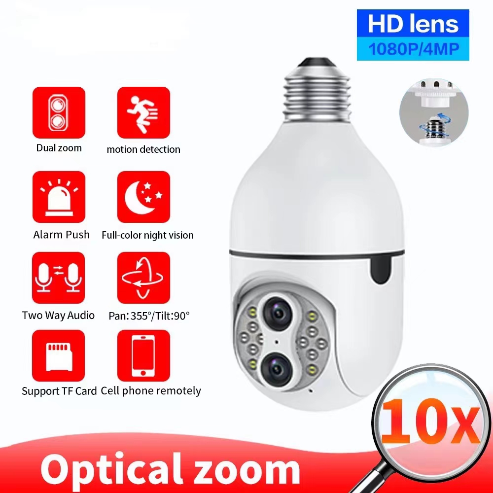 Wifi   10X  Lamp Holder Camera
 details Picture