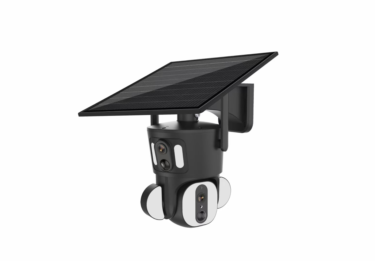 4G Low Power Consumption Of Gun Ball Solar Smatr Ptz Camera Specification drawing
