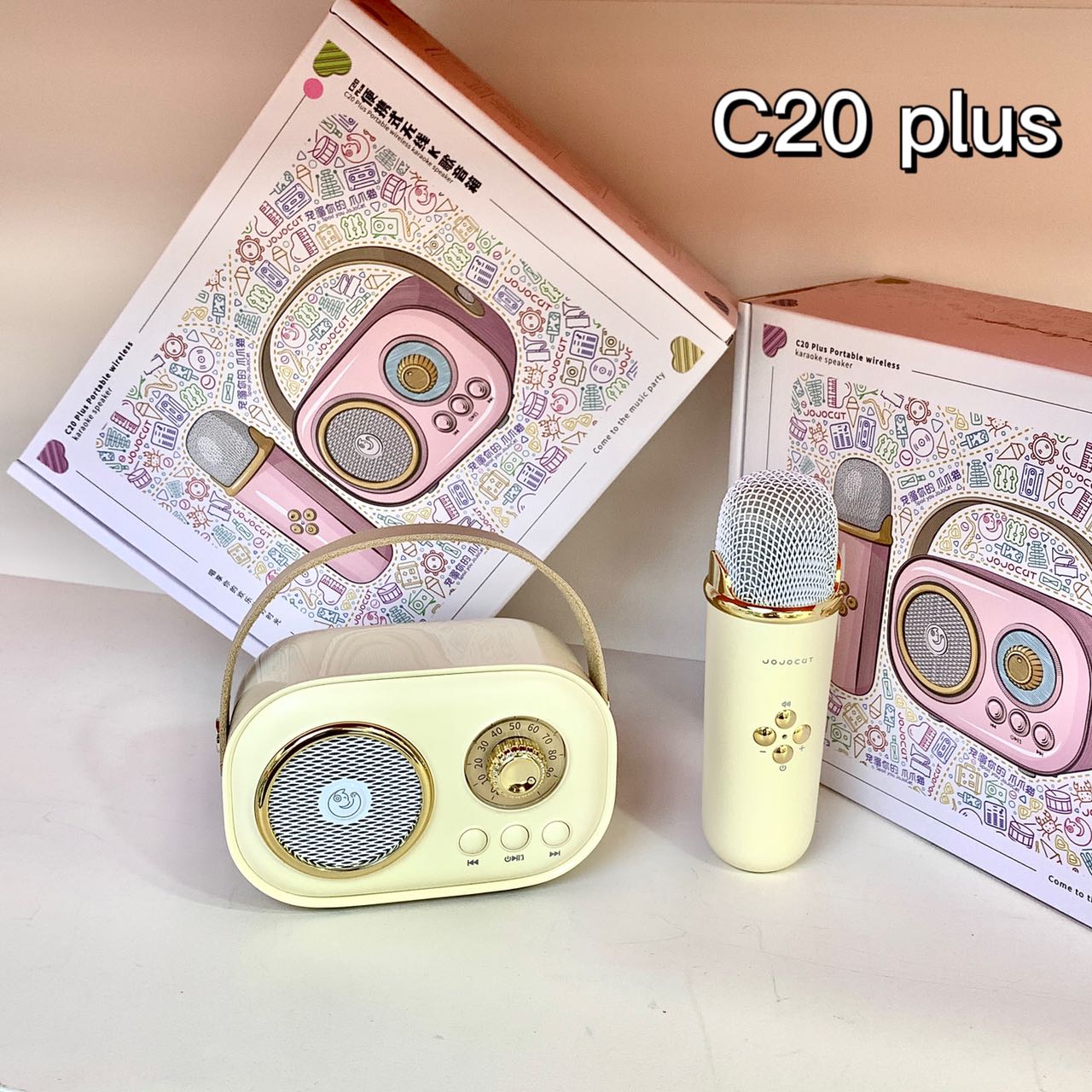 Plus Portable Karaoke Speaker Microphone Bluetooth Speaker Wireless Bluetooth Speaker Home Karaoke Set Application Scenario