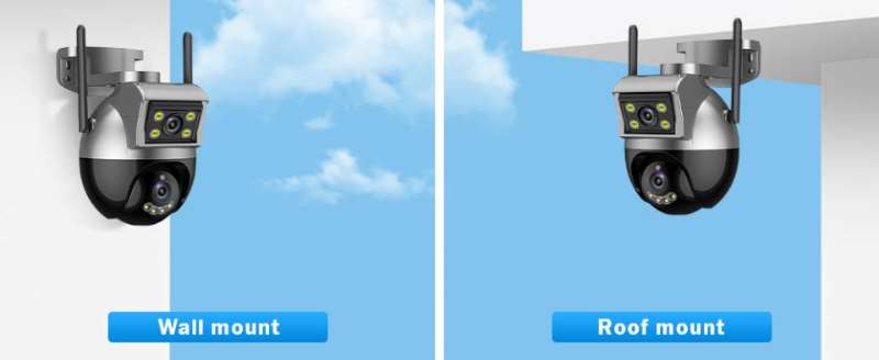 Gun And Ball Linkage Wifi Camera Head Application Scenario