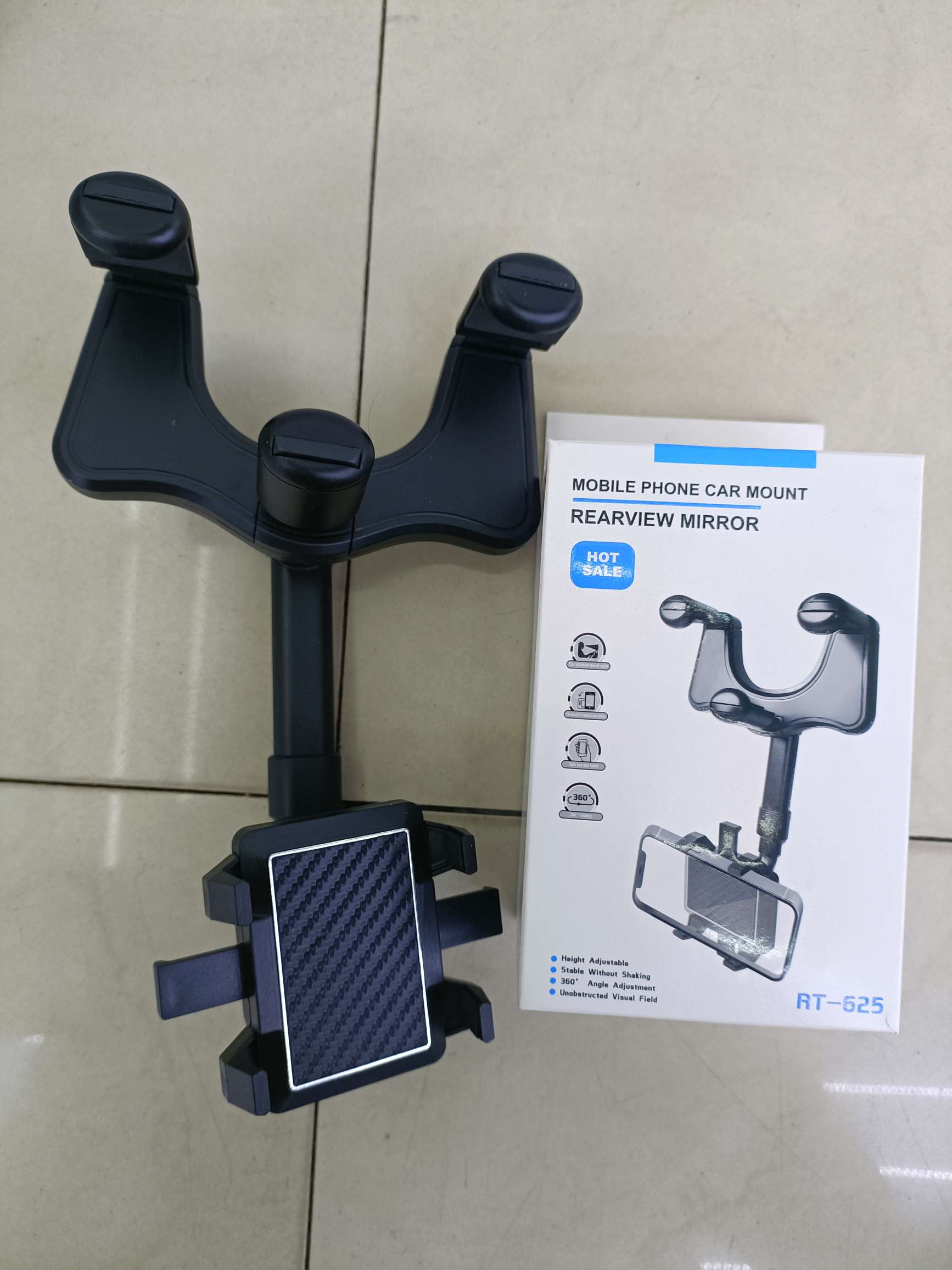 车载手机支架实物图