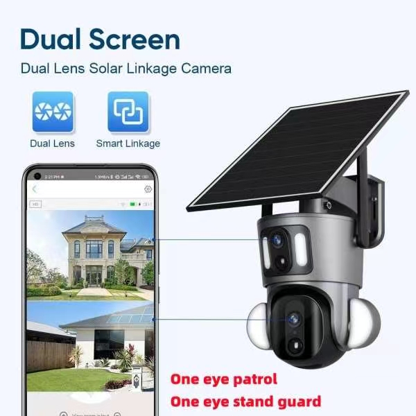 4G Low Power Consumption Of Gun Ball Solar Smatr Ptz Camera Application Scenario