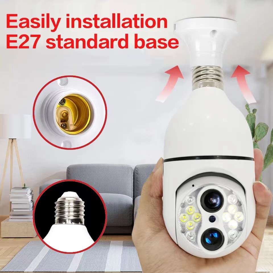 Wifi   10X  Lamp Holder Camera
 Application Scenario