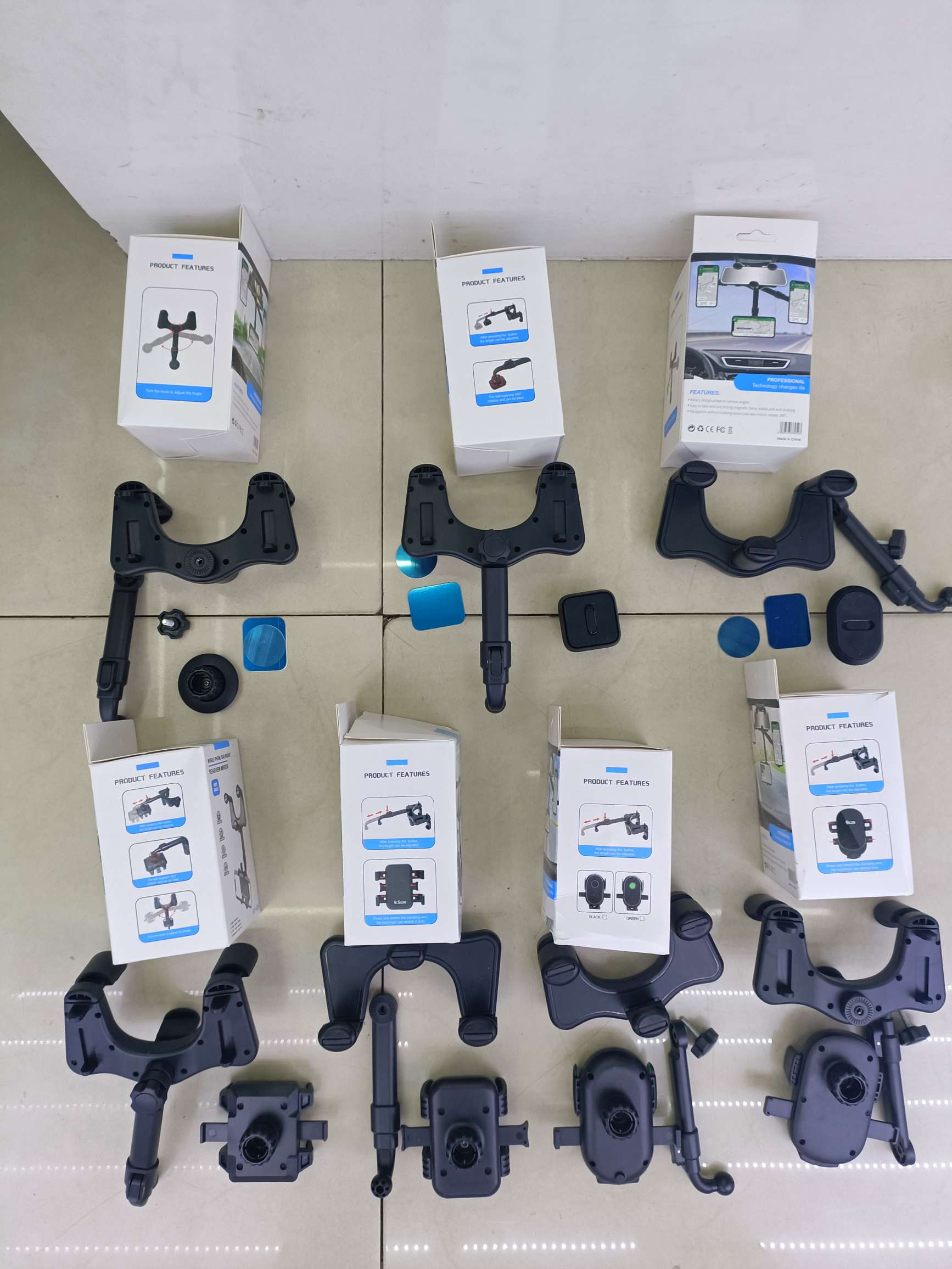 后视镜手机支架 磁吸支架 车载后视镜手机支架 RT-621/622/623/625/626/627/628/629系列详情图3