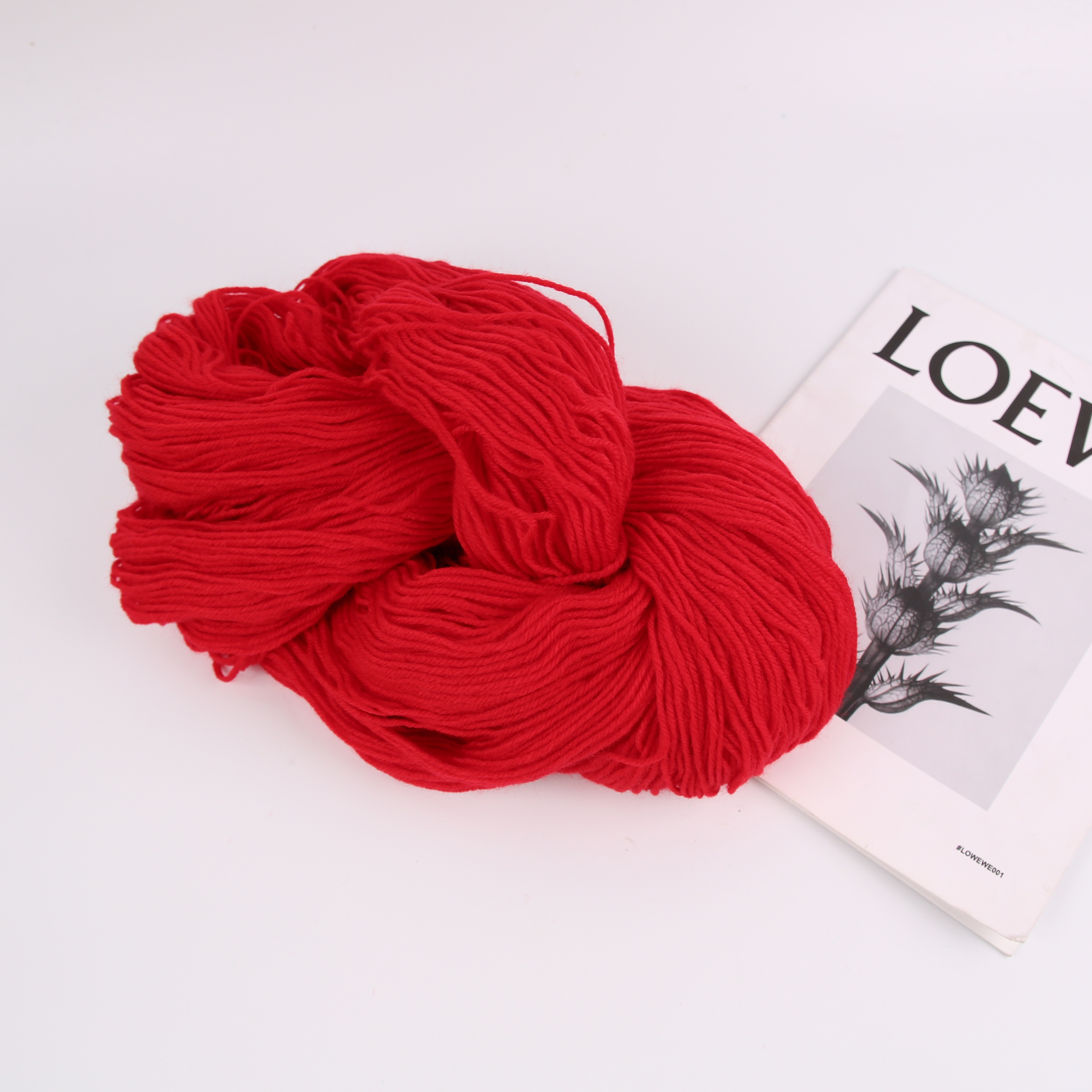 2023 Factory Direct Selling Acrylic Medium Coarse Wool Foreign Trade Wool Ball Diy Wool Stock A Variety Of Colors Specification drawing