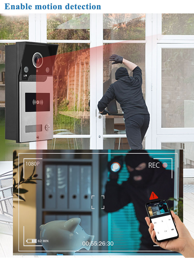 Wifi Video Doorbell Sd Camera Head undefined