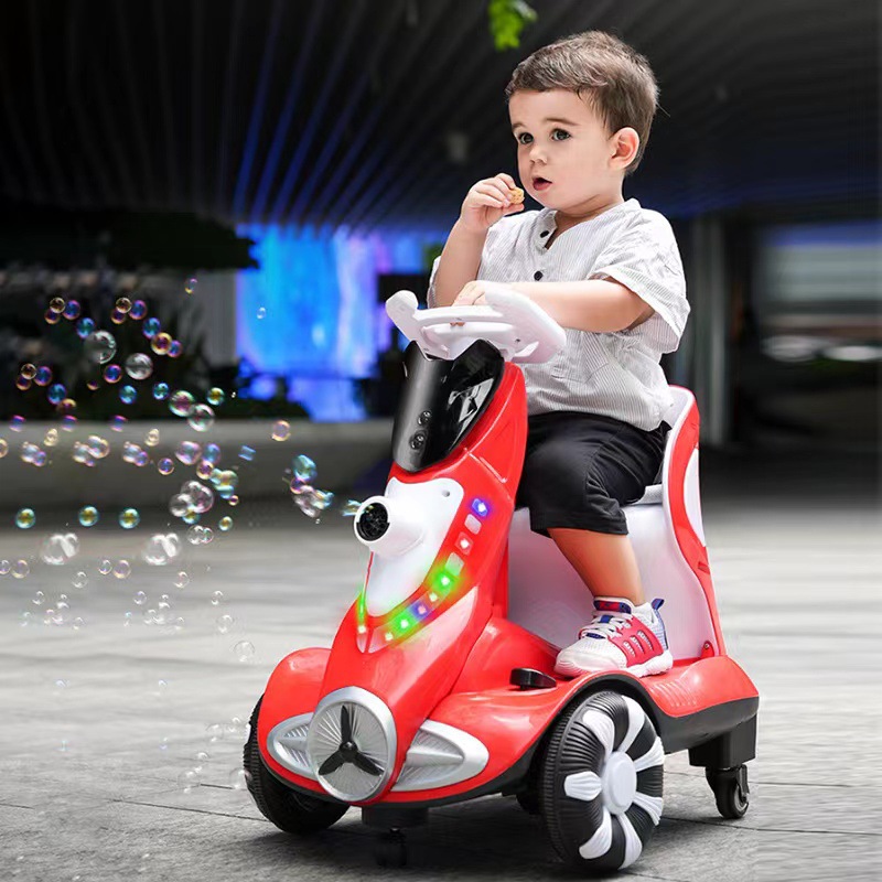 New children's electric balance car children drift universal wheel anti-rollover baby scooter bumper car baby car