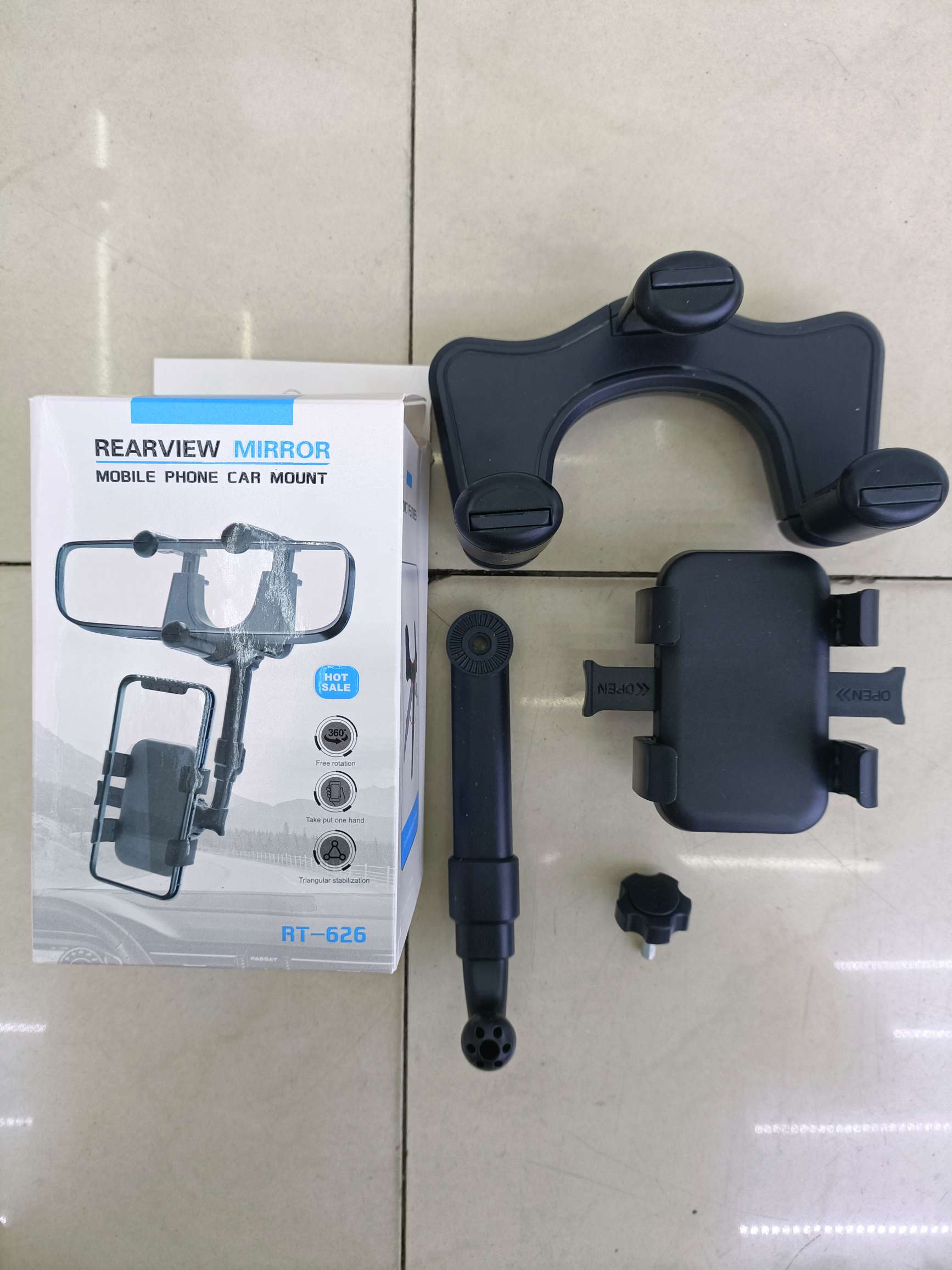 后视镜手机支架 磁吸支架 车载后视镜手机支架 RT-621/622/623/625/626/627/628/629系列详情图8