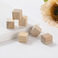 捷豪厂家现货正方形松木块儿童玩具积木块 数学教具方块 DIY模型 配饰图