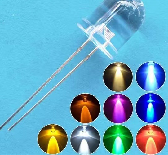 Led Light Emitting Diode Color Round Head Signal Lamp Direct Insertion Led Indicator 5/8Mm Lamp Bead Cross-Border Direct Supply Application Scenario