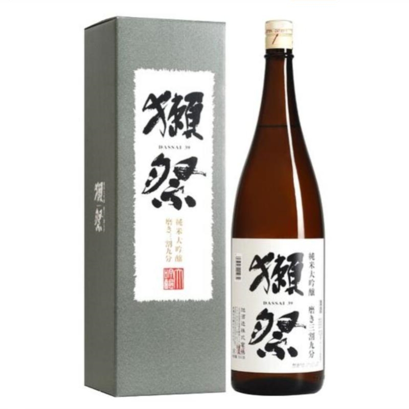 日本山口县 獭祭39纯米大吟酿 清酒 1800ml 獭祭 獭祭