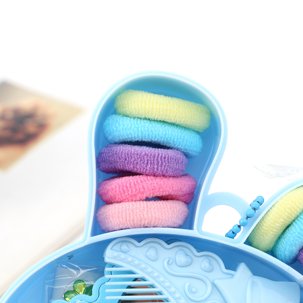 Children's accessory gift box set, children's birthday gift, cute girl creative ring, towel ring set Application Scenario