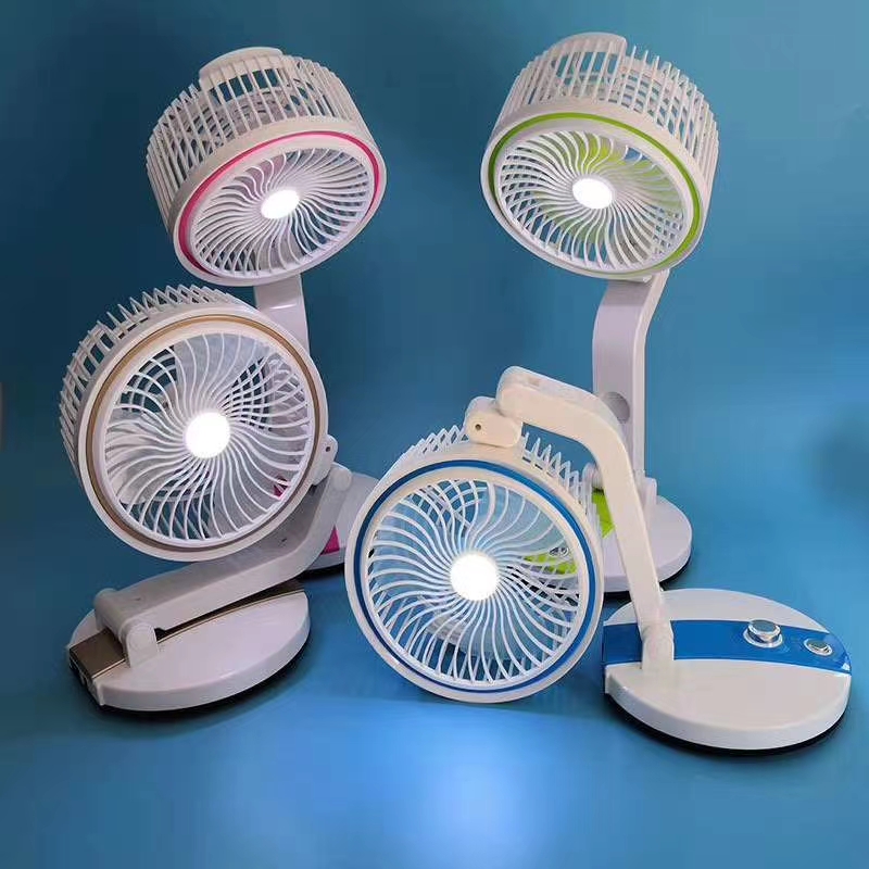 Charging Desk Lamp Small Fan Specification drawing