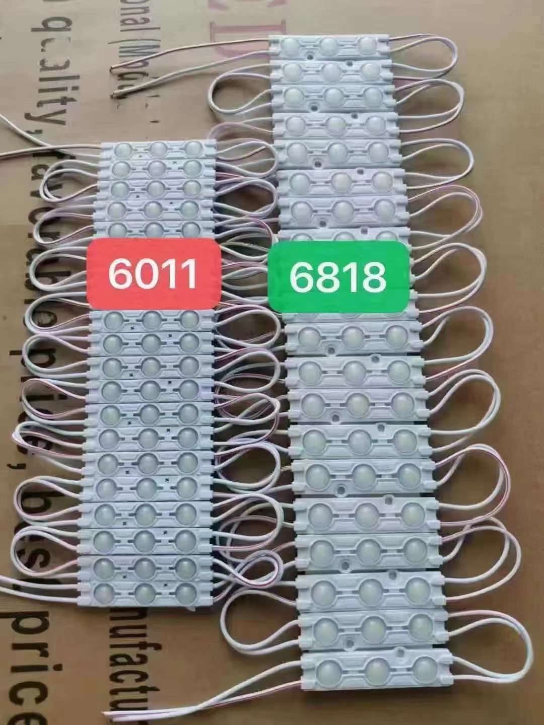 New Led Advertising Lamp Module Injection Light Module Cob Waterproof Light Source 12Vled Injection Lamp Wholesale Specification drawing