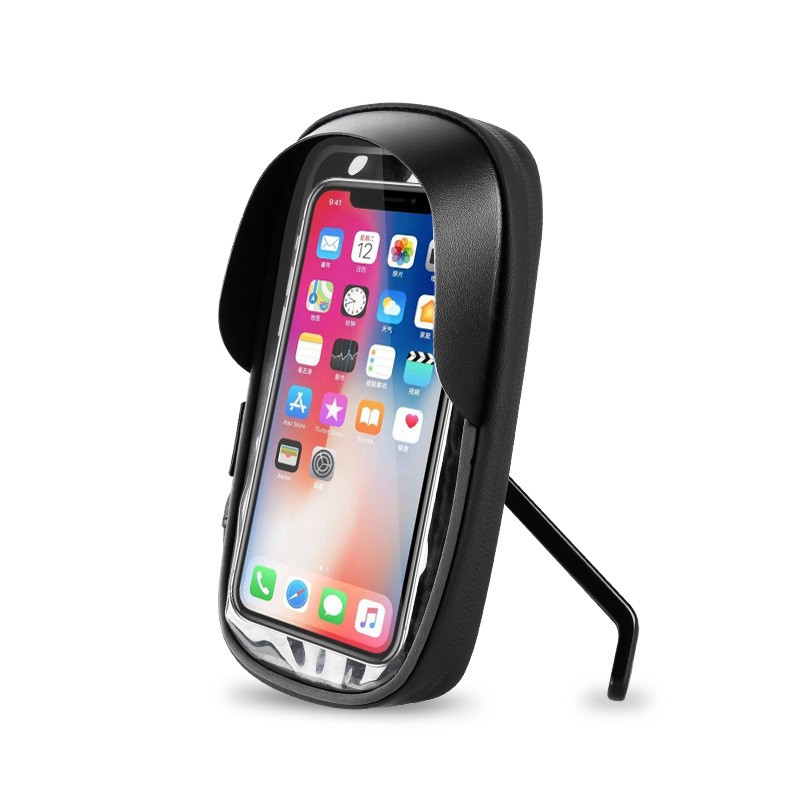 5902 Bicycle and mobile phone Waterproof Bag, Motorcycle Riding touchscreen mobile phone bag stand, Bicycle waterproof Bag, Navigation Stand, mobile phone stand bag Item Picture