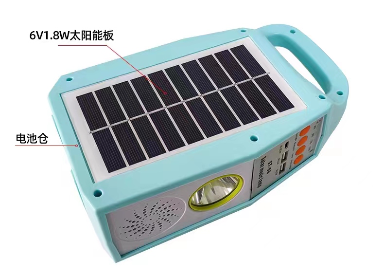 Solar Outdoor Emergency Bluetooth Sound Light Application Scenario