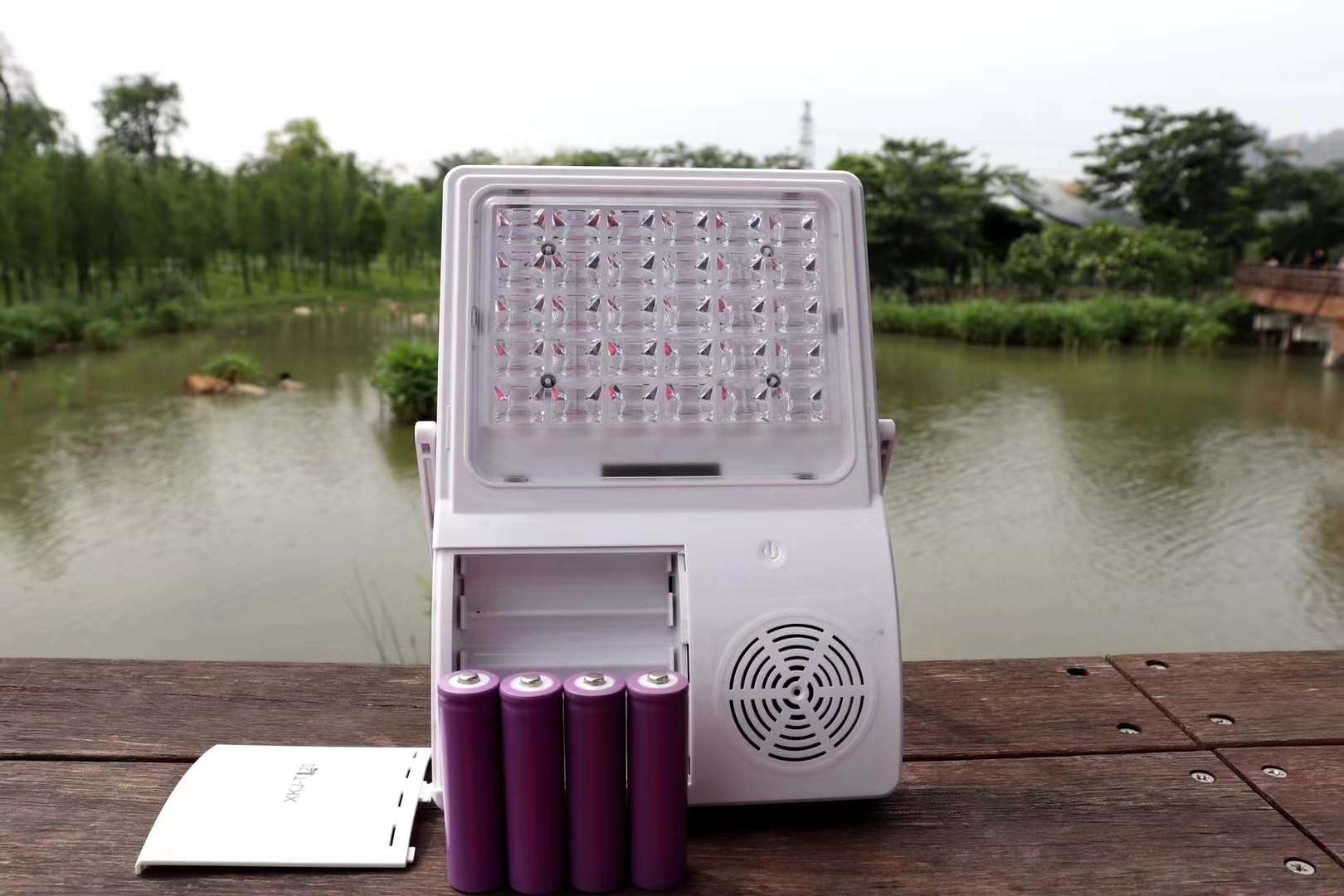 Outdoor Emergency Bluetooth Speaker Light Specification drawing