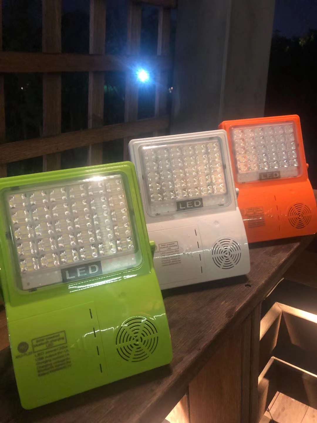 Outdoor Emergency Bluetooth Speaker Light undefined
