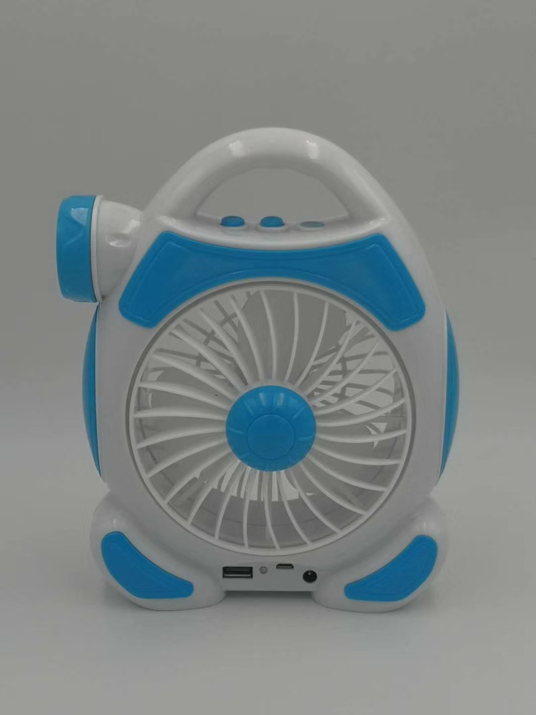 Small Portable Charging Fan Specification drawing