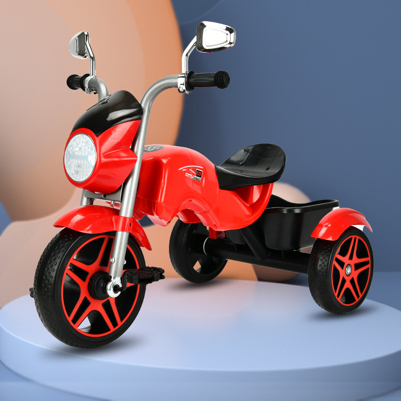 新款儿童三轮车1到2到3到6岁宝宝脚踏车单车幼儿自行车玩具车详情图2