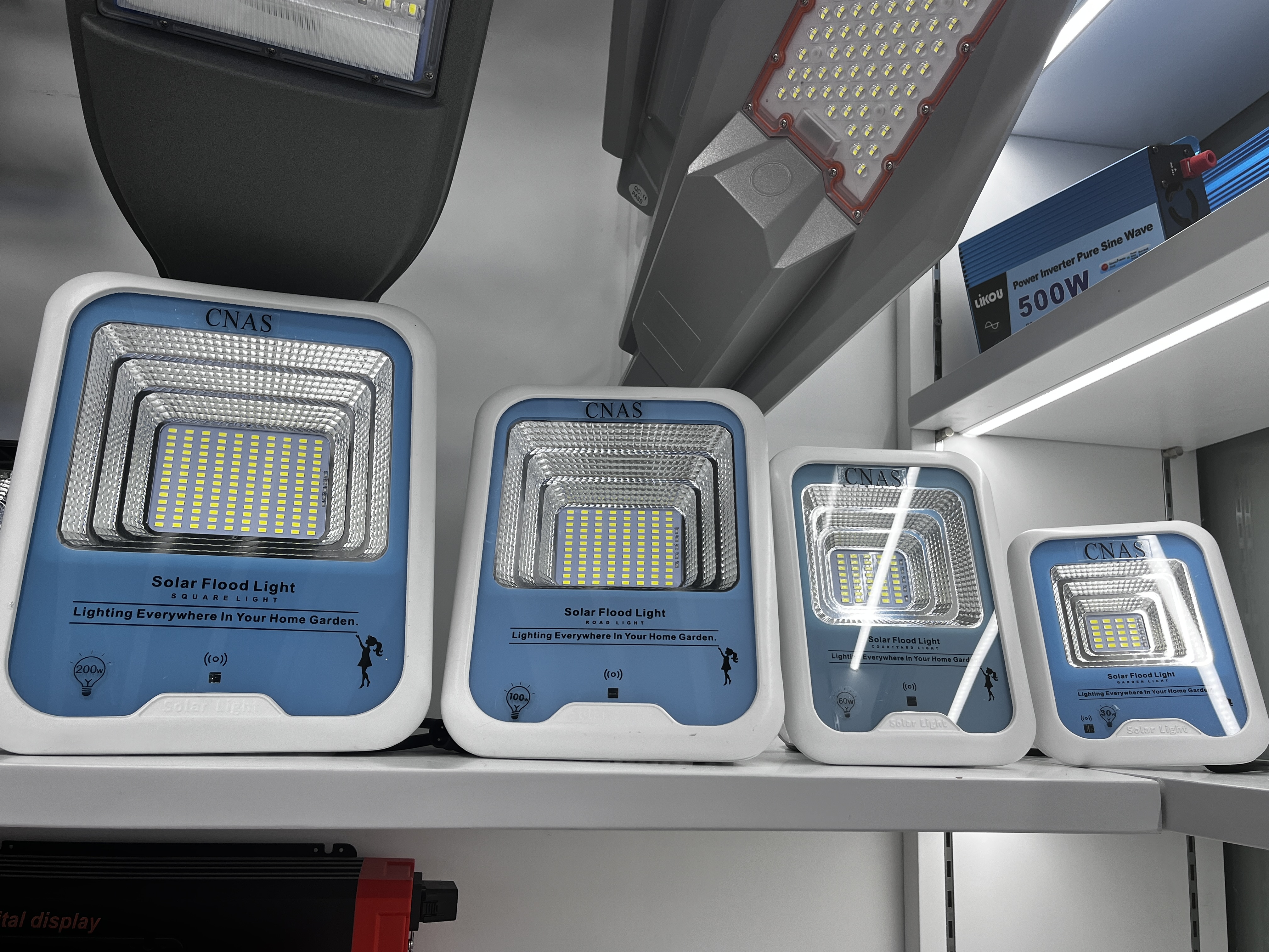 sako solar lamps 30w, 60w, 100w, 200w