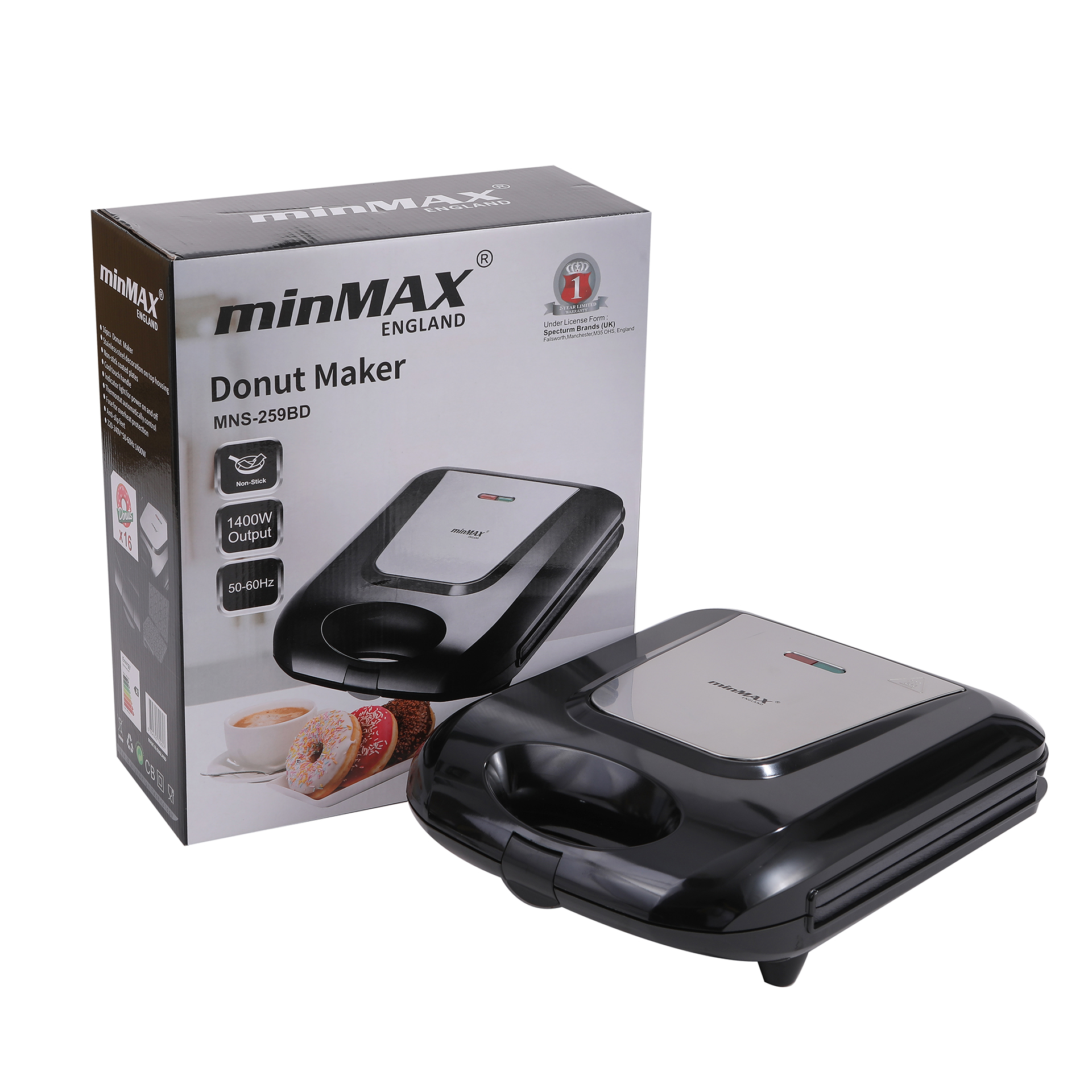 minMAX transfronteriza multifunción luz máquina de alimentos máquina doméstica máquina de calefacción de donas MNS-259BD Item Picture