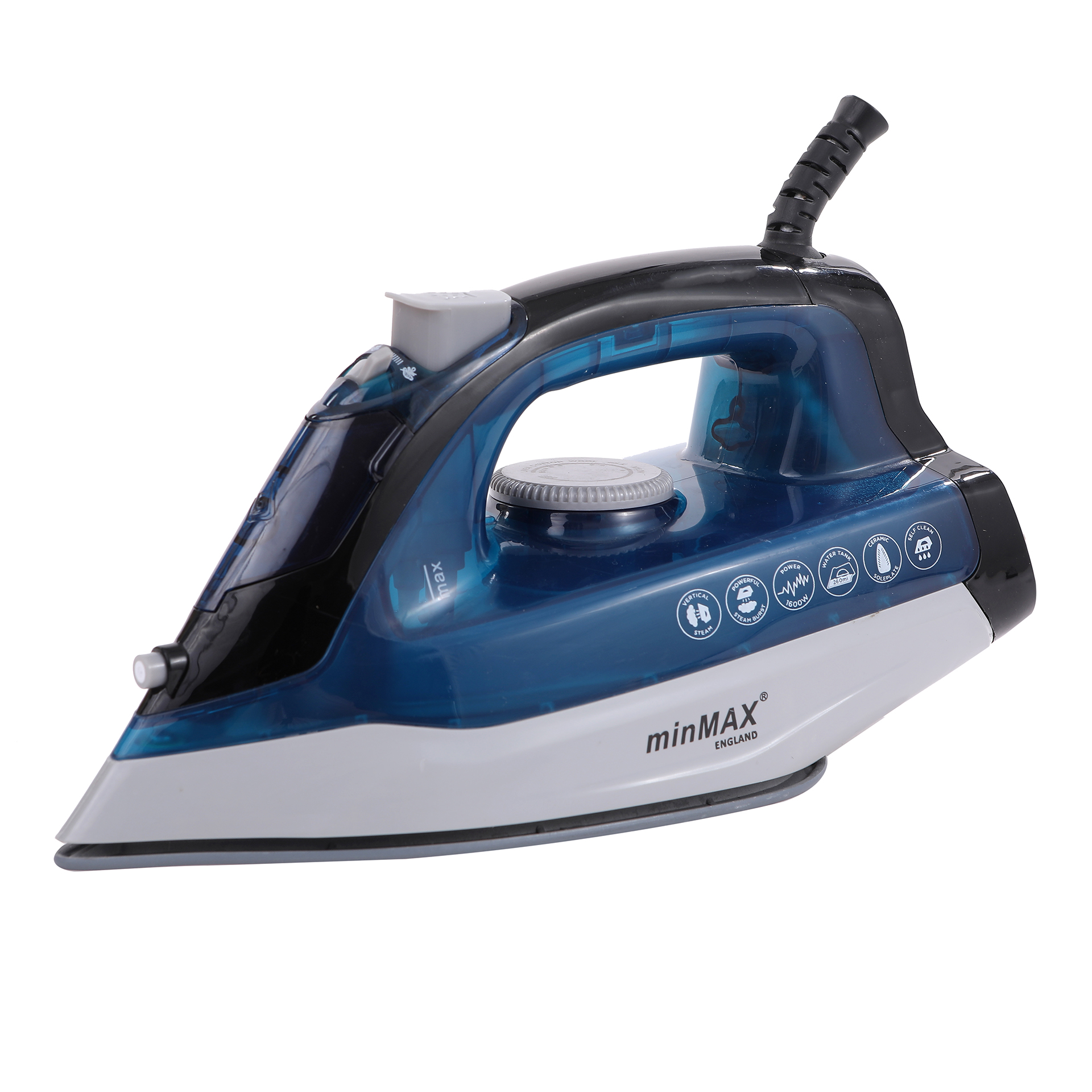 minMAX cross-border exclusive household electric iron 2066 British and European standard handheld electric iron in stock details Picture