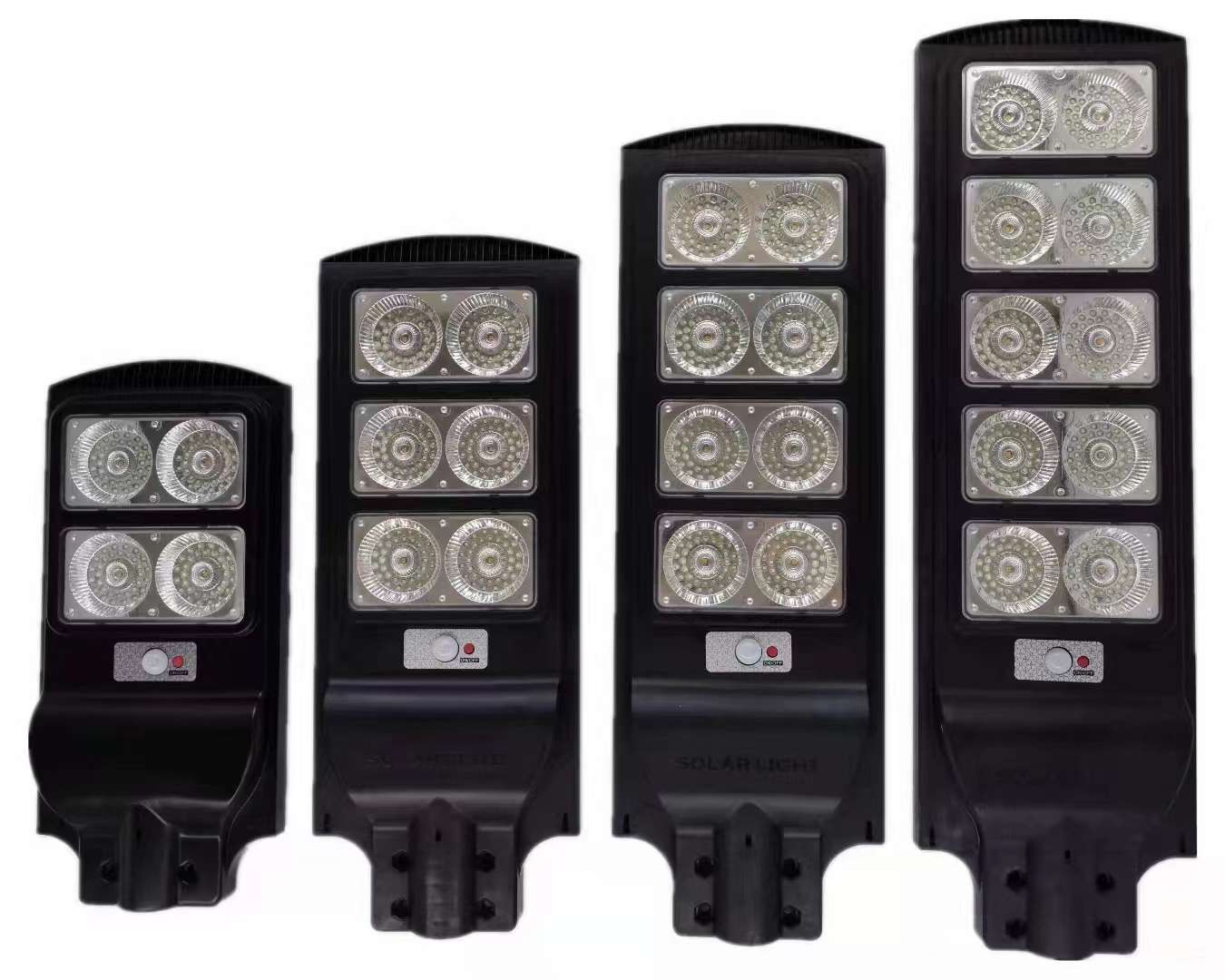 The outdoor solar street lamp LED intelligent sensing energy-saving lighting lamp has a long-lasting and durable light source