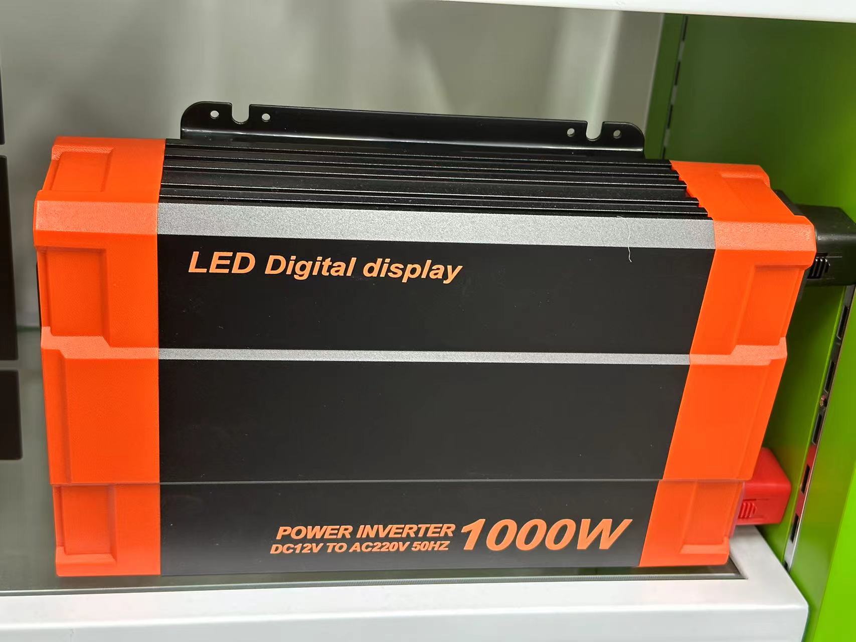 Inverters Aluminum-Plastic Orange Black 2000W