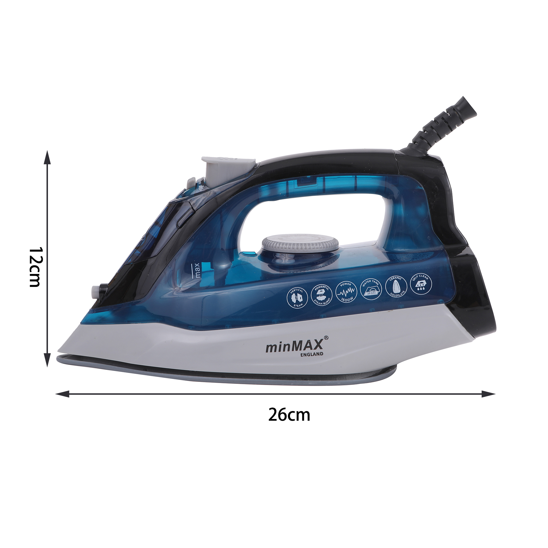 minMAX cross-border exclusive household electric iron 2066 British and European standard handheld electric iron in stock Application Scenario