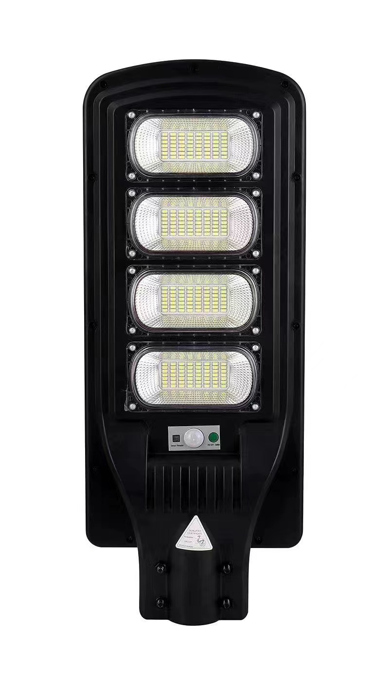 铭堡户外太阳能灯家用庭院灯led防水投光灯大功率 金钻太阳能路灯摄影详情3