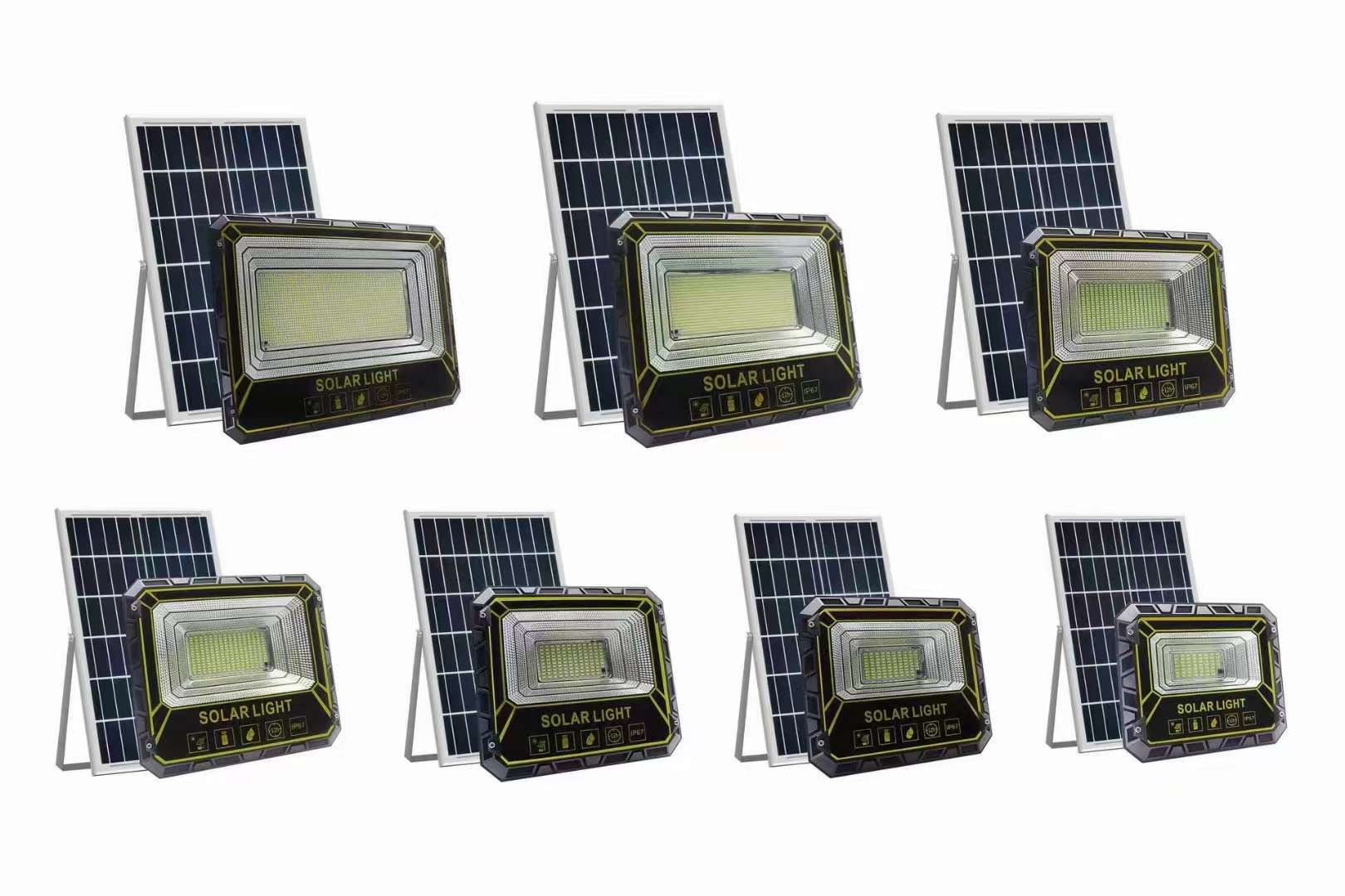 Solar floodlights: Energy-saving and environmentally friendly safe lighting products details Picture