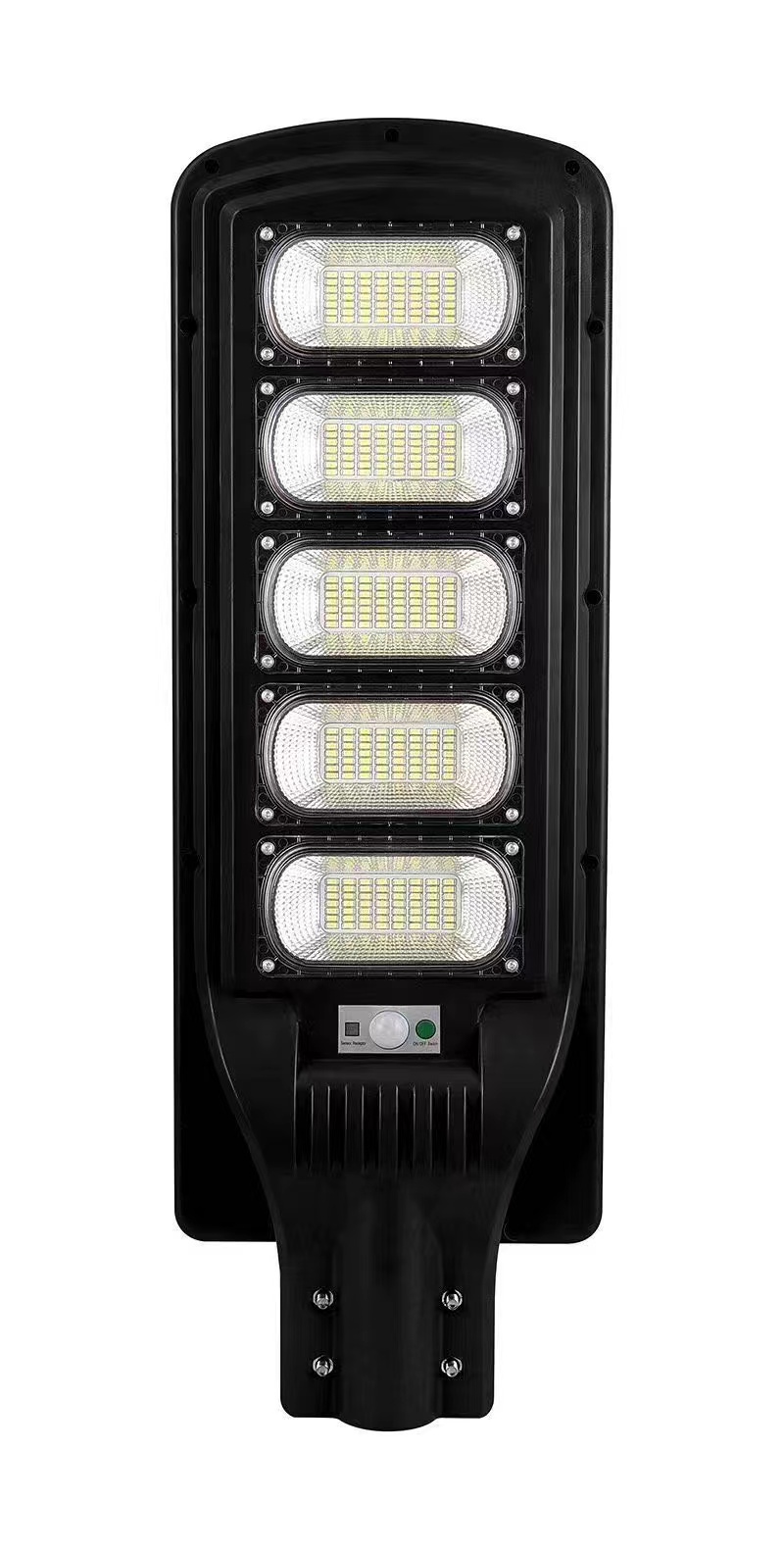 铭堡户外太阳能灯家用庭院灯led防水投光灯大功率 金钻太阳能路灯摄影详情4