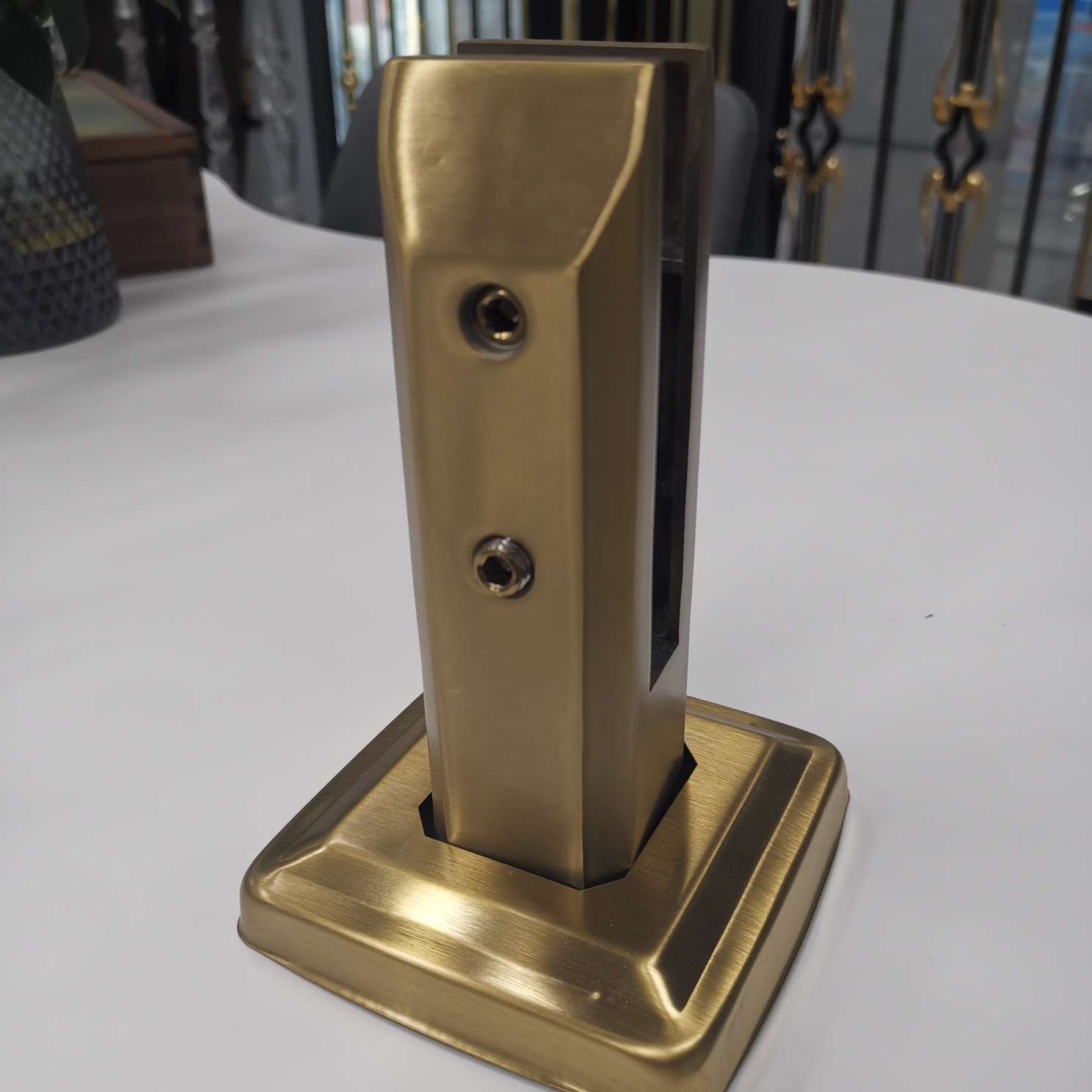 Stainless Steel Pool Clamp, Glass Clamp, Glass Railing details Picture